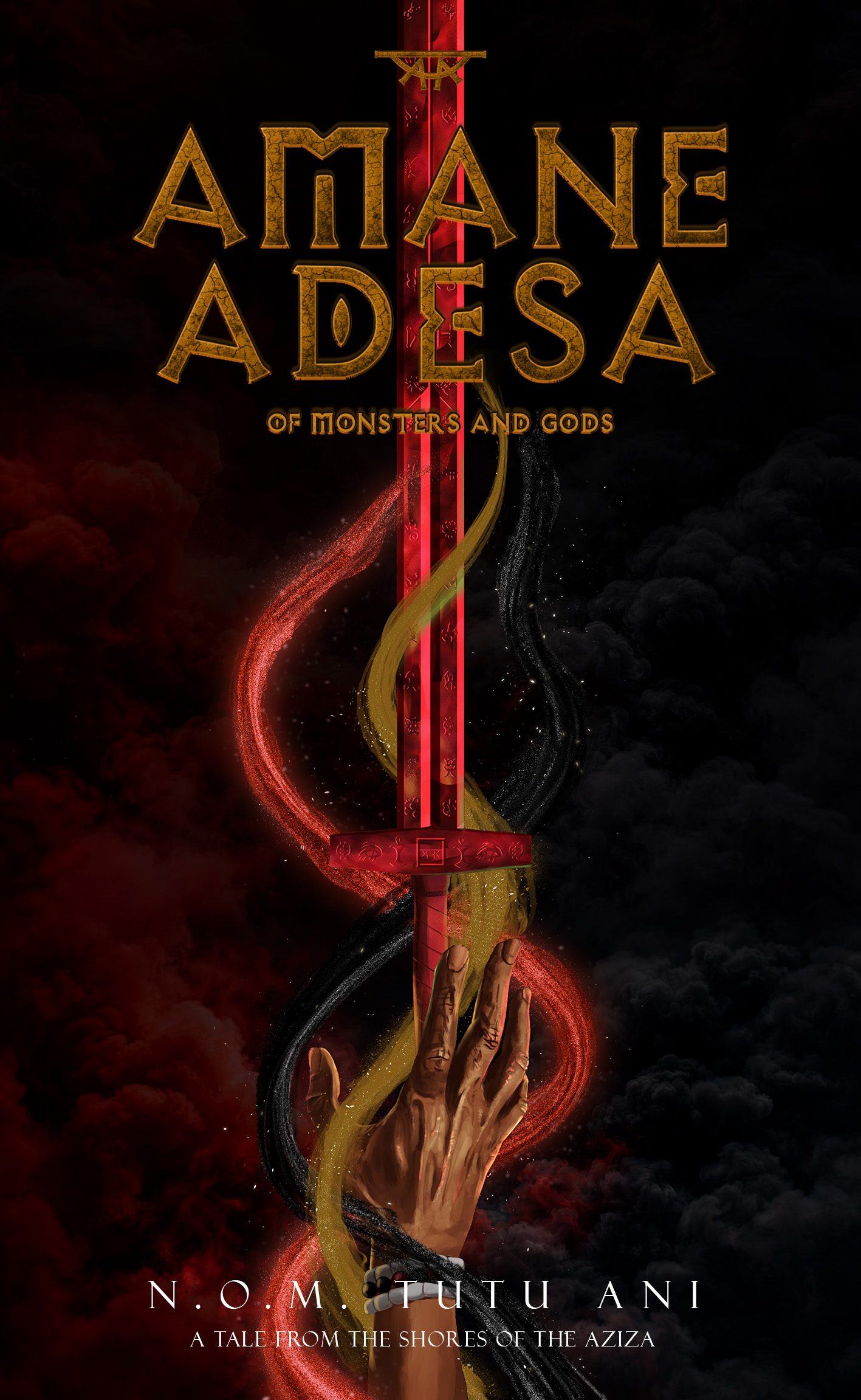 Amane Adesa: Of Monsters and Gods, cover art